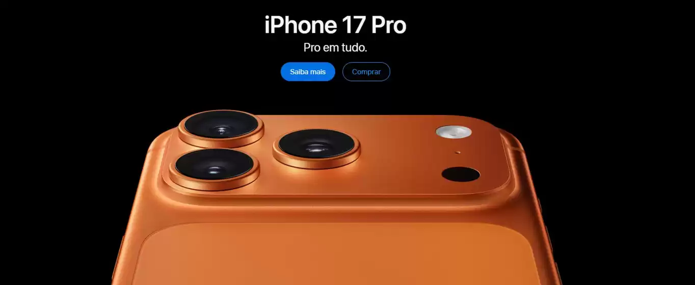 Catálogo Apple em Marilândia do Sul | Iphone 17Pro! | 2025-09-24T00:00:00.000Z - 2025-10-08T00:00:00.000Z