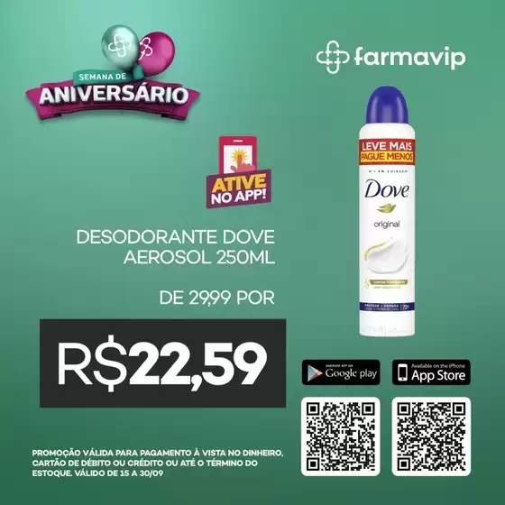 Catálogo Farmavip em Mauá da Serra | Grandes descontos em produtos selecionados | 2025-09-24T00:00:00.000Z - 2025-09-30T00:00:00.000Z