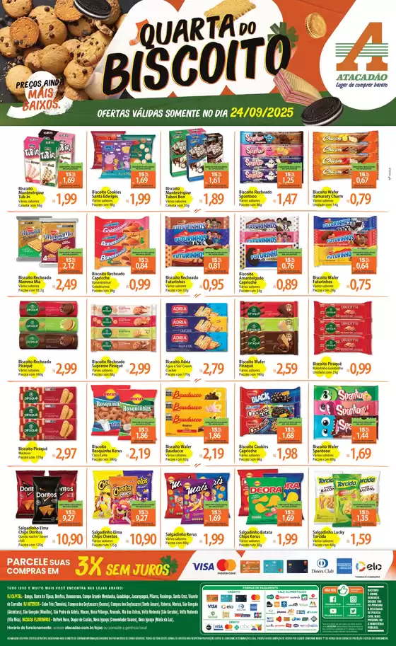 Ofertas exclusivas para nossos clientes