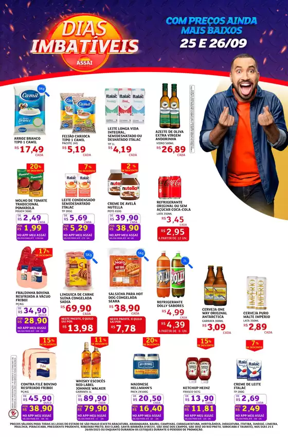Ampla seleção de ofertas