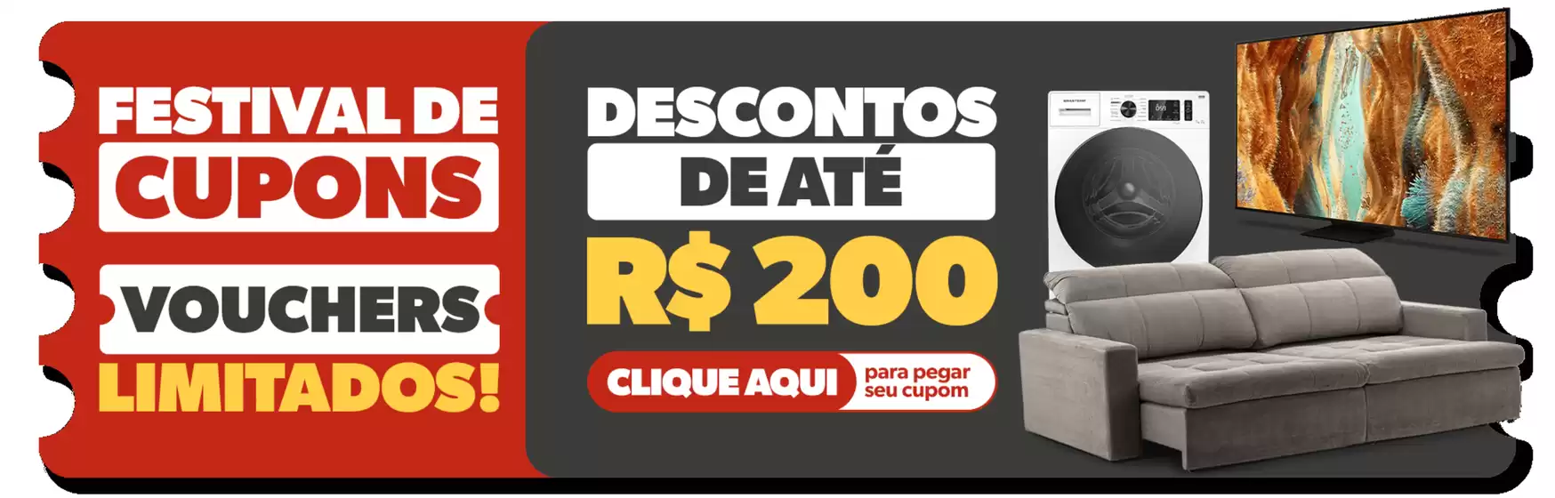 Promoções especiais em andamento