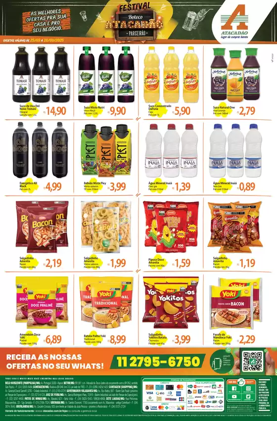 Ofertas especiais atraentes para todos