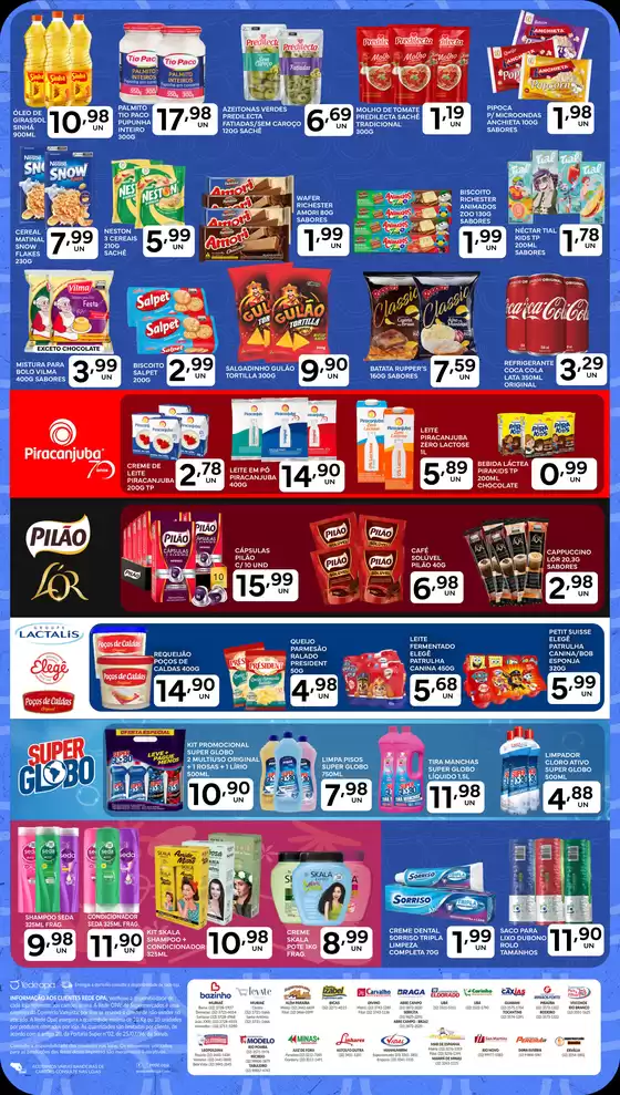 Promoções especiais em andamento
