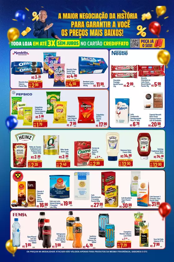 Ofertas e promoções atuais