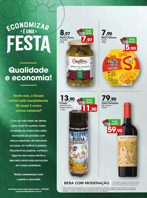 1ª Edição Revista Economizar é uma Festa 2025