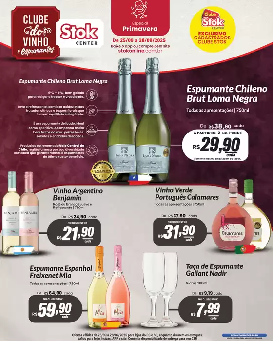 Encarte Stok Center Clube Do Vinho