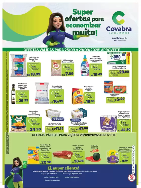 Promoções especiais em andamento