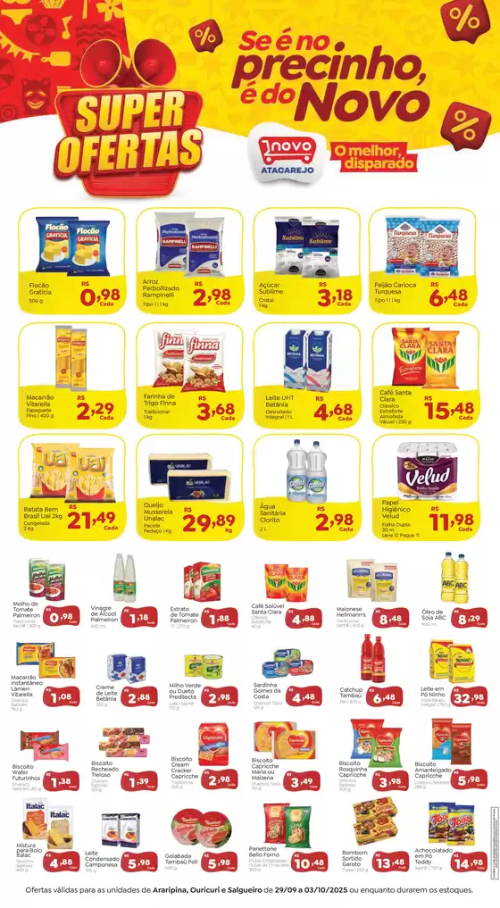 Ofertas exclusivas e pechinchas