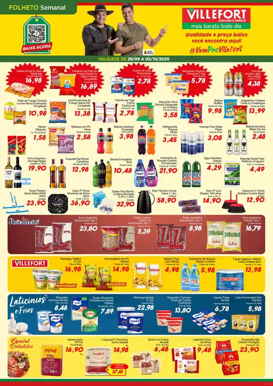 Descontos e promoções