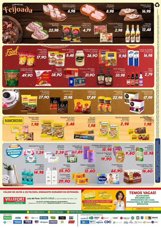 Descontos e promoções