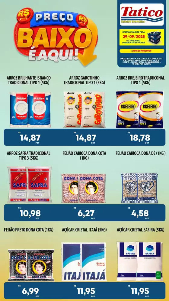 Catálogo Tatico | Melhores ofertas para todos os caçadores de pechinchas | 2025-09-29T00:00:00.000Z - 2025-09-29T00:00:00.000Z