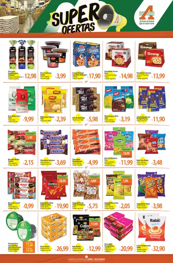 Ofertas e promoções atuais