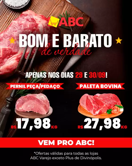 Catálogo Supermercados ABC | Bom E Barato | 2025-09-30T00:00:00.000Z - 2025-09-30T00:00:00.000Z