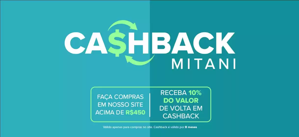Catálogo Mitani em Tocantins | Cashback Mitani! | 2025-10-01T00:00:00.000Z - 2025-11-14T00:00:00.000Z