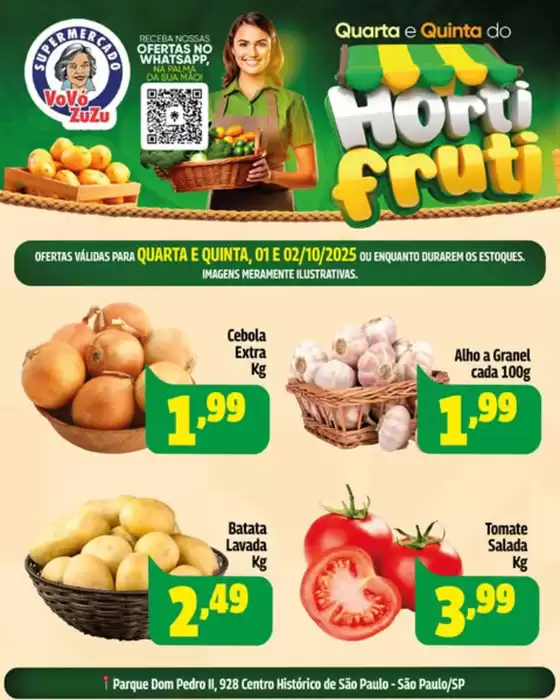 Catálogo Vovó Zuzu em Belo Horizonte | Quarta E Quinta Do HortiFruti | 2025-10-01T00:00:00.000Z - 2025-10-02T00:00:00.000Z