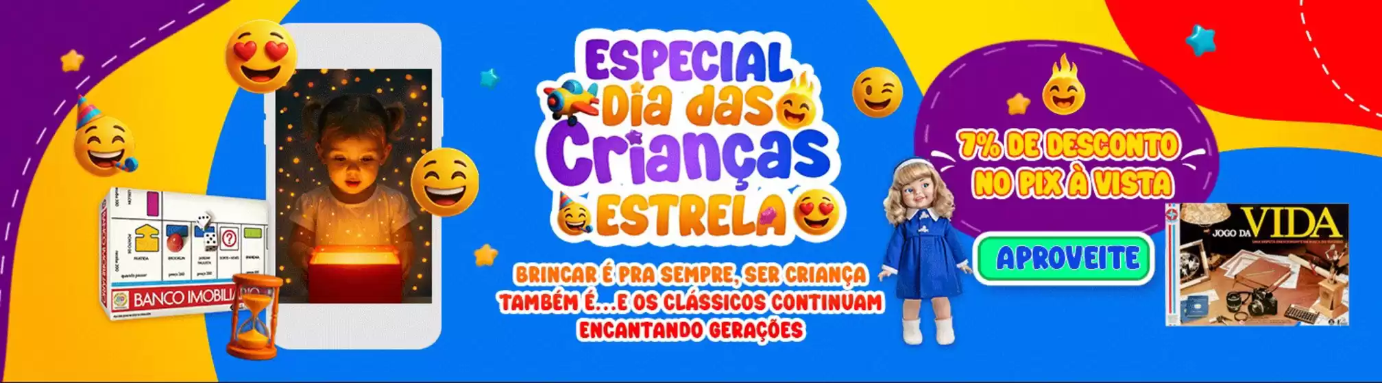 Esquenta dia das Criancas Estrela!