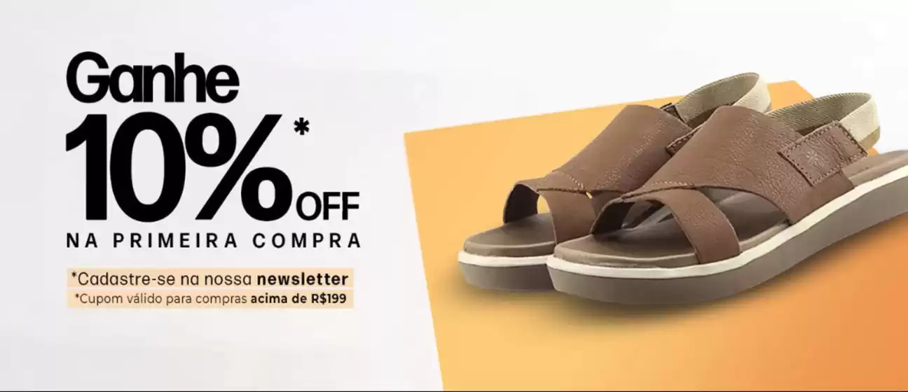 Ganhe 10% off!