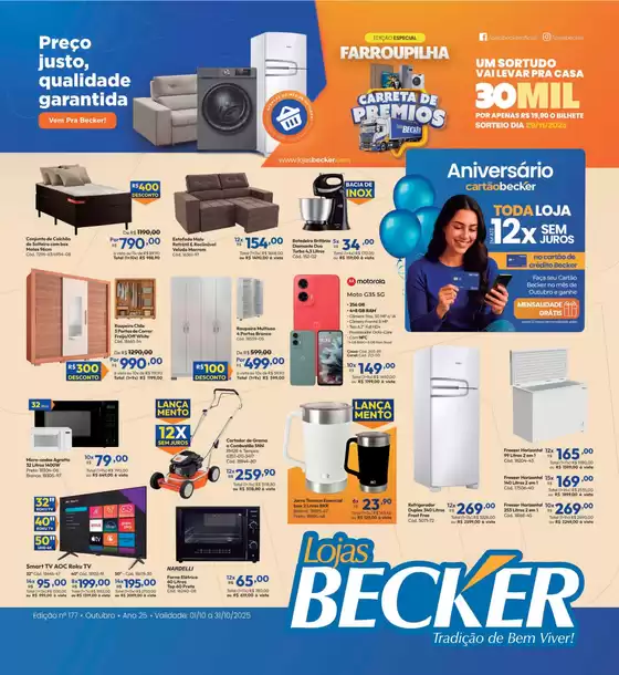 Lojas Becker Tablóide de Ofertas