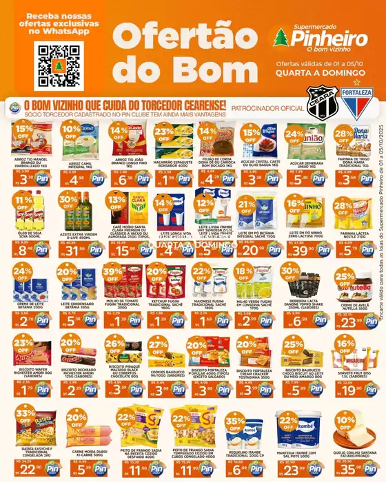 Ofertas e promoções atuais