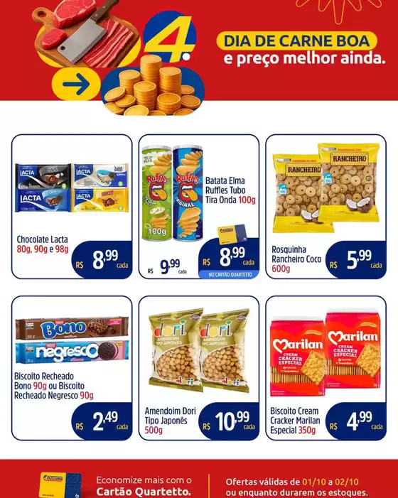 Encarte Quartetto Supermercados