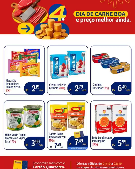 Encarte Quartetto Supermercados