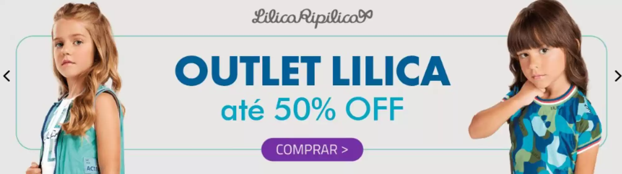 Outlet Lilica ate 50% off