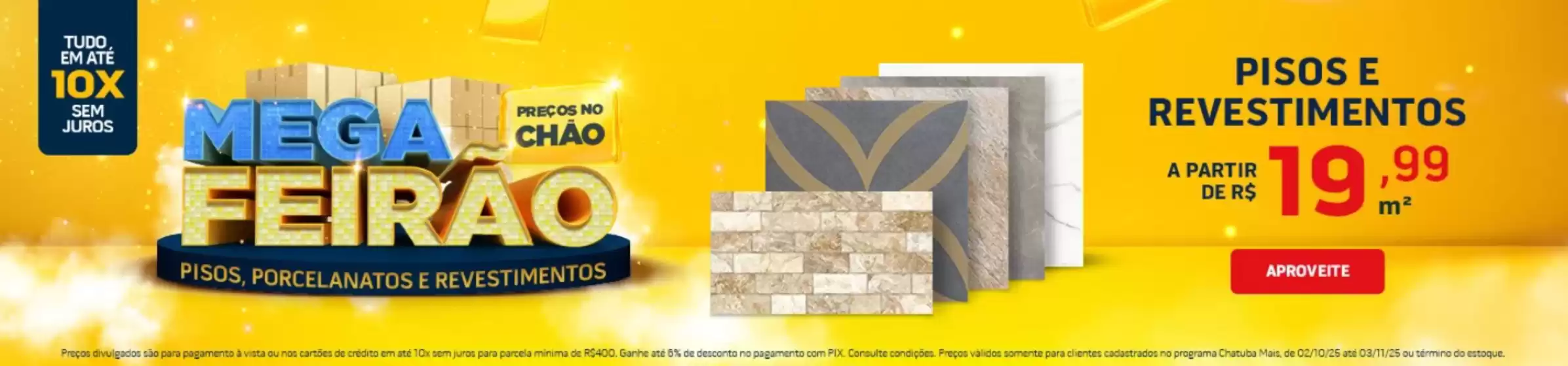 Catálogo Chatuba em Três Coroas | Ofertas Chatuba | 2025-10-02T00:00:00.000Z - 2025-11-03T00:00:00.000Z