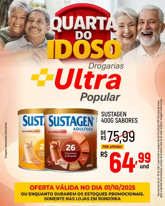 Catálogo Drogarias Ultra Popular em São Francisco de Paula | Encarte Drogarias Ultra Popular | 2025-10-02T00:00:00.000Z - 2025-10-15T00:00:00.000Z