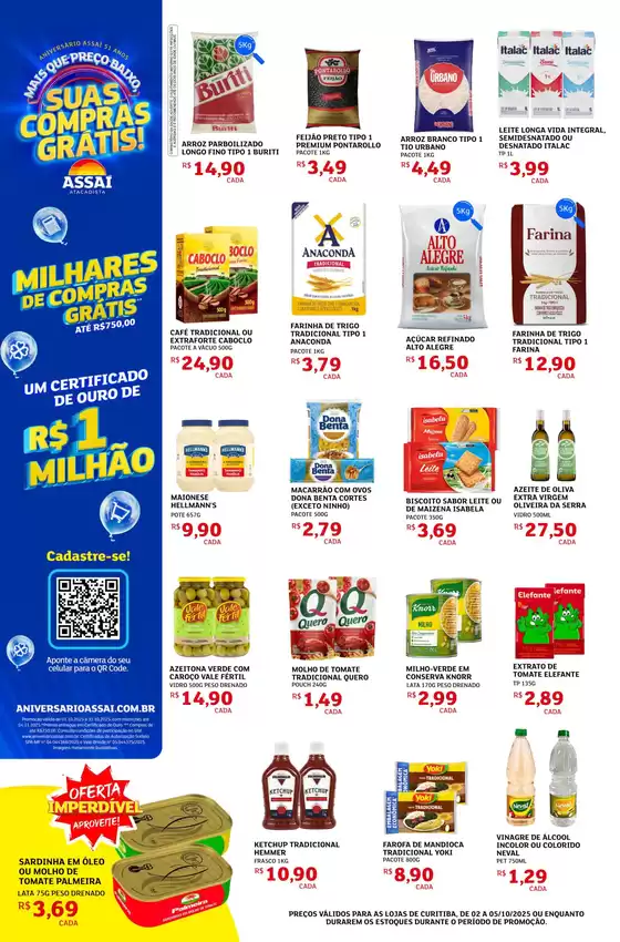 Pechinchas e ofertas atuais