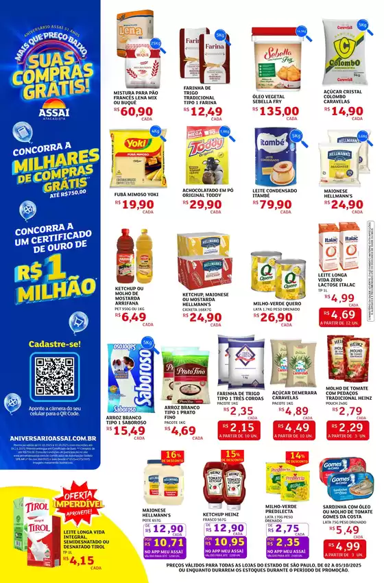 Ofertas especiais para você