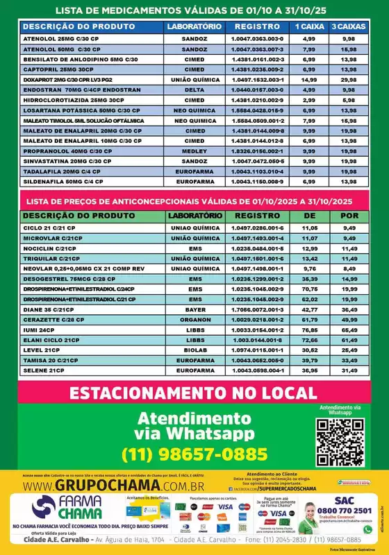 Tabloide Ofertas Farma Chama