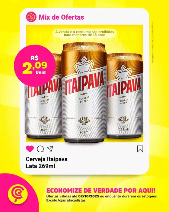 Grandes descontos em produtos selecionados