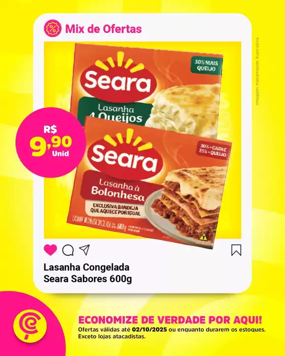 Grandes descontos em produtos selecionados