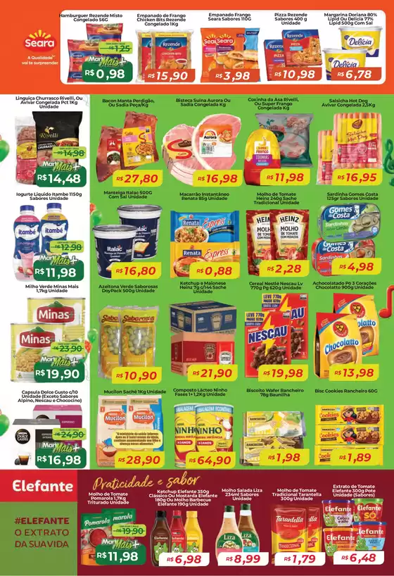 Pechinchas e ofertas atuais