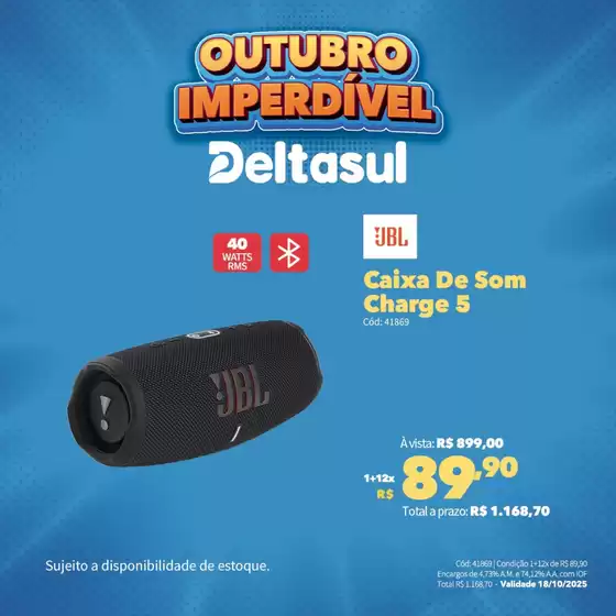 Catálogo Deltasul | Nossas melhores ofertas para você | 2025-10-02T00:00:00.000Z - 2025-10-18T00:00:00.000Z