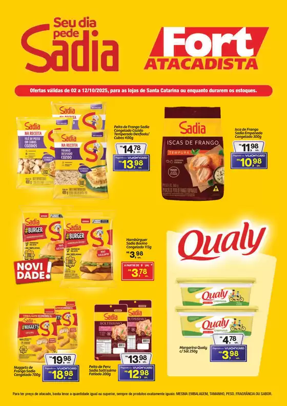 Catálogo Fort Atacadista em Rio do Sul | SC Fort BRF 02 a 12 OUT 25 | 2025-10-02T00:00:00.000Z - 2025-10-12T00:00:00.000Z