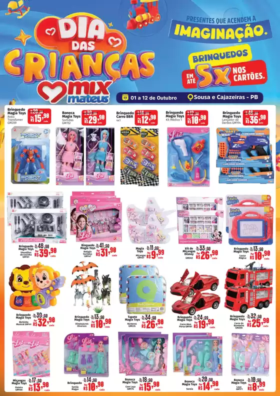 Catálogo Supermercados Mateus em Cajazeiras | Ampla seleção de ofertas | 2025-10-02T00:00:00.000Z - 2025-10-12T00:00:00.000Z
