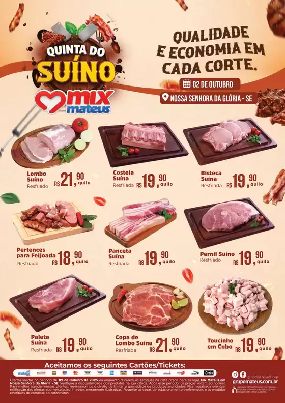 Catálogo Supermercados Mateus em Varginha | Quinta do Suíno | 2025-10-02T00:00:00.000Z - 2025-10-02T00:00:00.000Z