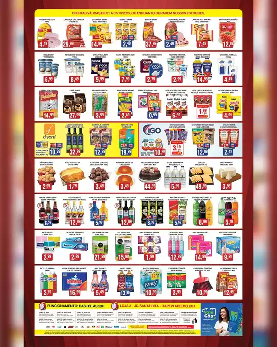 Catálogo Supermercados Paraná em Varginha | Ofertas para caçadores de pechinchas | 2025-10-02T00:00:00.000Z - 2025-10-07T00:00:00.000Z