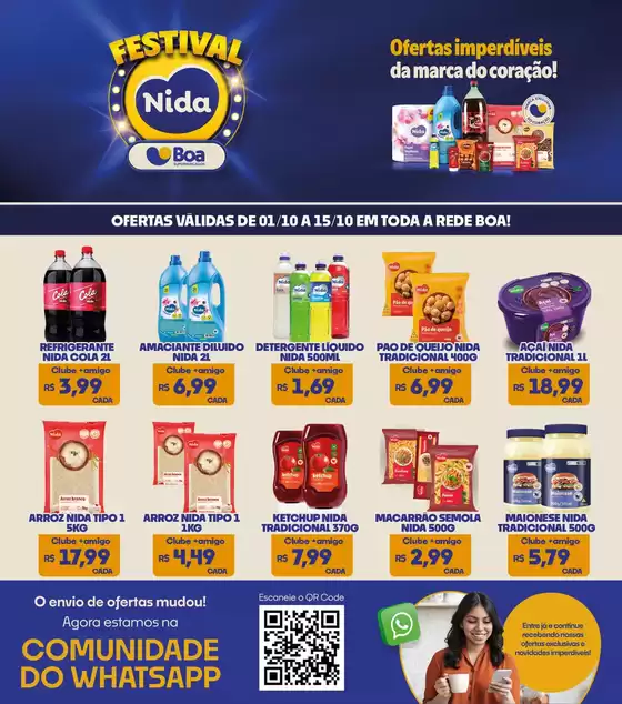 Catálogo Boa Supermercados em Mangaratiba | Festival Nida | 2025-10-03T00:00:00.000Z - 2025-10-15T00:00:00.000Z