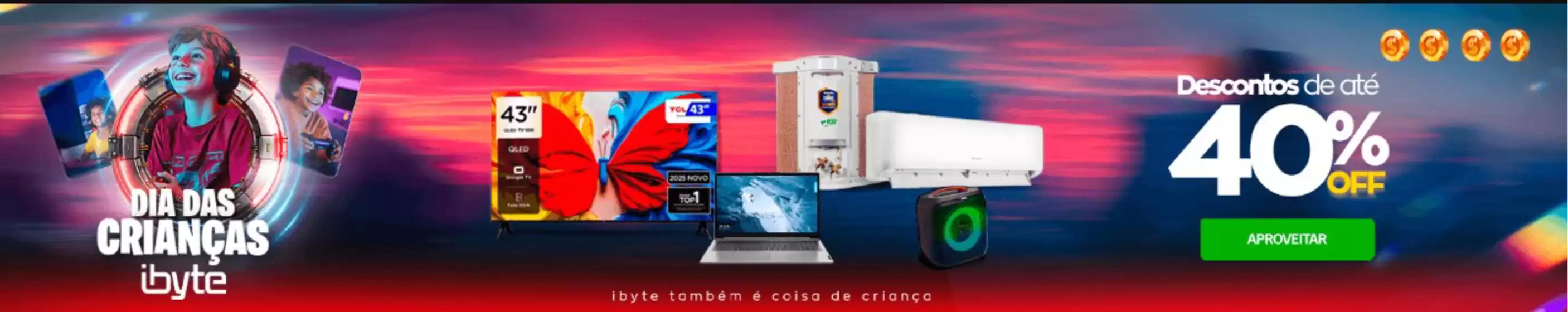 Dia das criancas IBYTE!