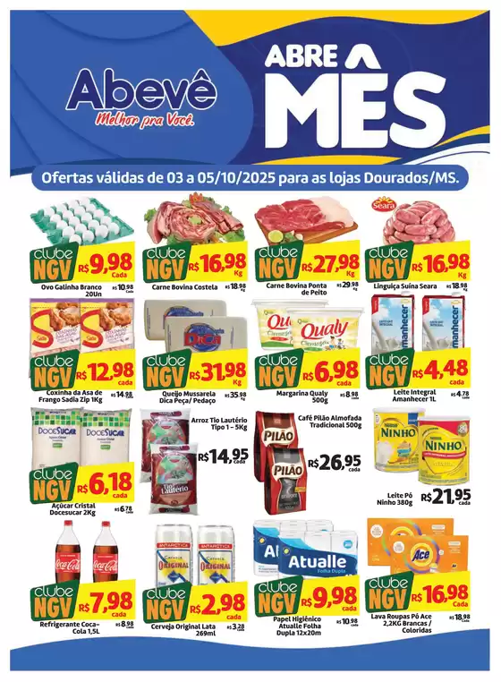 Catálogo Abevê Supermercados em Mangaratiba | Ofertas Abevê Supermercados | 2025-10-03T00:00:00.000Z - 2025-10-05T00:00:00.000Z