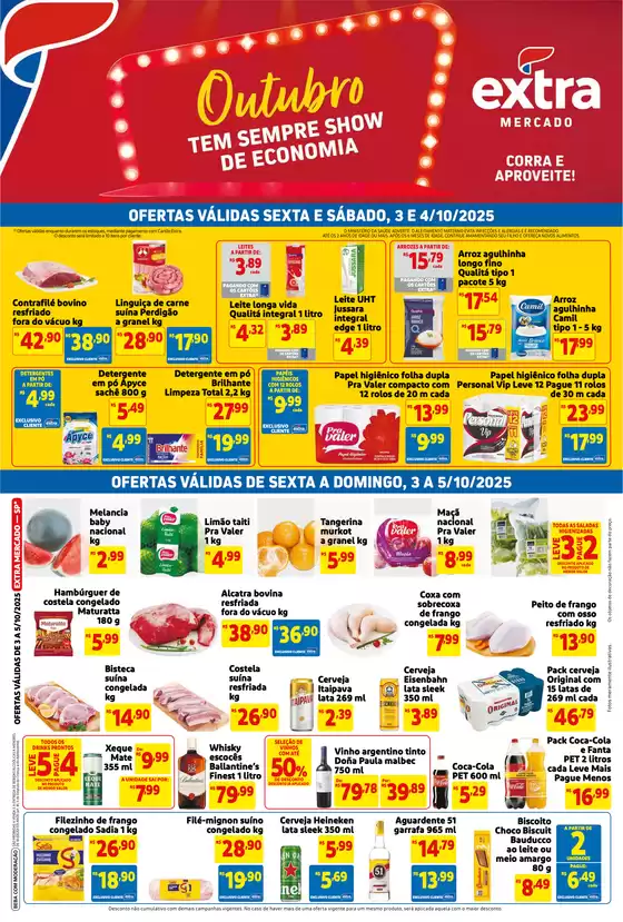 Ofertas exclusivas para nossos clientes