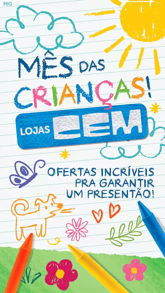 Folheto atual Lojas Cem MG