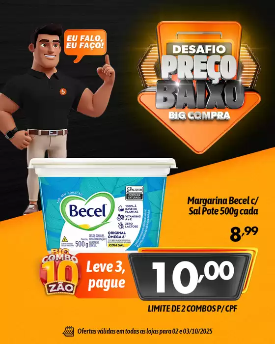 Catálogo Supermercados Big Compra em Nova Trento | Ofertas e promoções atuais | 2025-10-03T00:00:00.000Z - 2025-10-03T00:00:00.000Z