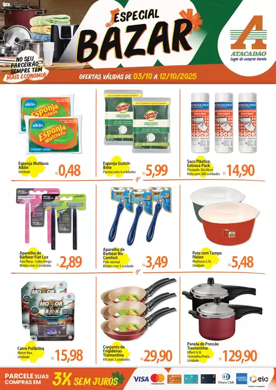 Ofertas exclusivas para nossos clientes