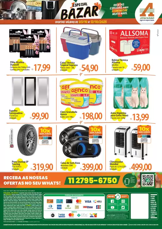 Ofertas exclusivas para nossos clientes