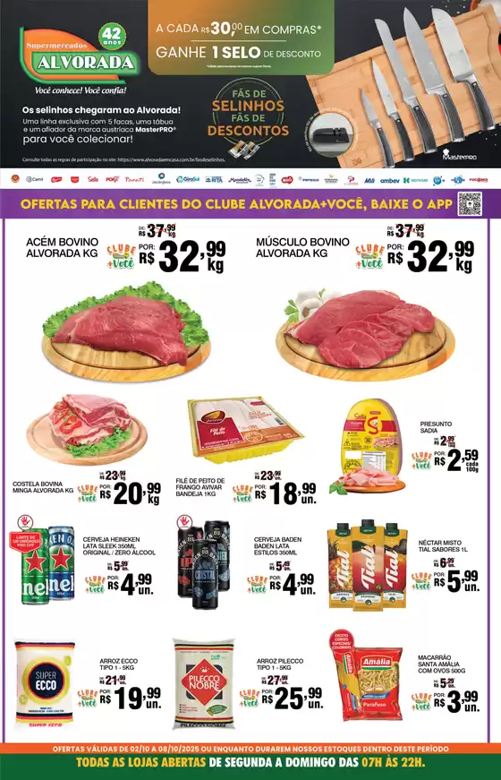 Catálogo Supermercados Alvorada em Nova Trento | Semanal Alvorada | 2025-10-03T00:00:00.000Z - 2025-10-08T00:00:00.000Z
