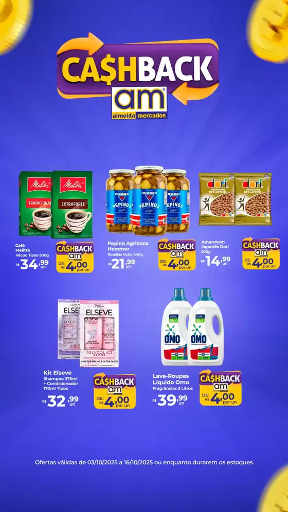 Catálogo Almeida Mercados em Lagoa da Prata | Cashback Almeida  | 2025-10-06T00:00:00.000Z - 2025-10-16T00:00:00.000Z