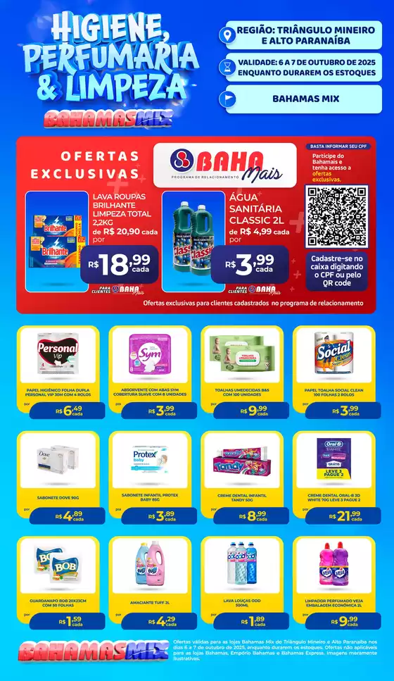 Catálogo Bahamas Mix em Monte Carmelo | Ofertas e promoções atuais | 2025-10-06T00:00:00.000Z - 2025-10-07T00:00:00.000Z